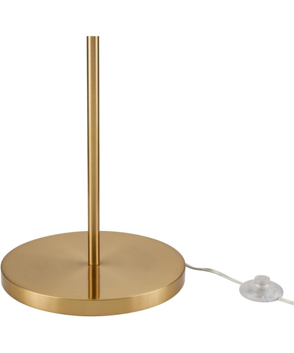 Orbital 69   High 1-Light Floor Lamp - Aged Brass Hot on Sale