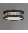 Oxford Outdoor 3-Light Flush Mount Black Supply