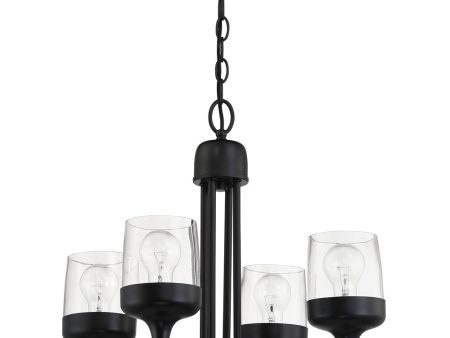 Wrenn 4-Light Lighting Flat Black Online Sale