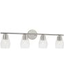 Dena 4-Light Vanity Brushed Nickel Supply