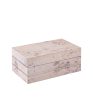 Salem Box - Tall White Burl Wood Online