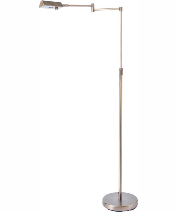 Pharma Collection 1-Light Led Floor Lamp Ab on Sale