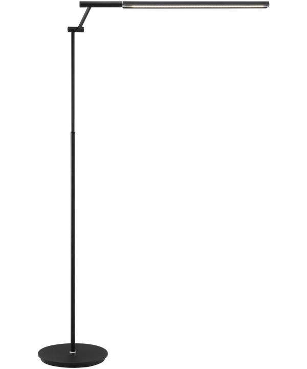 Tilla 1-Light Led Floor Lamp Black Fashion