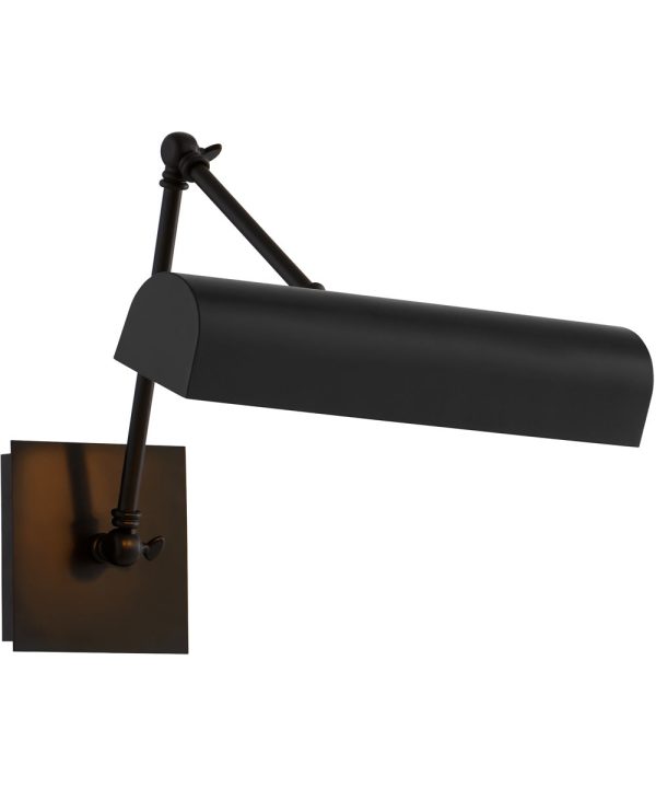 2-light Wall Mount Light Fixture Matte Black For Sale