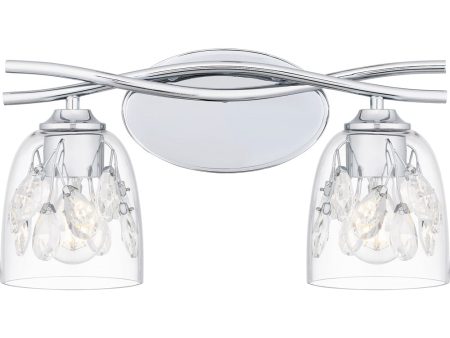 Ansley Medium 2-light Bath Light Polished Chrome Online