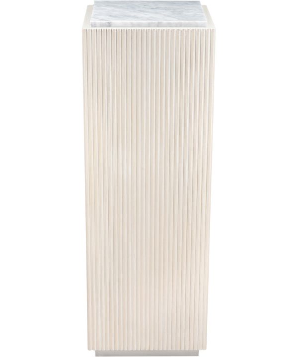 Tate Pedestal - Whitewash Online Hot Sale