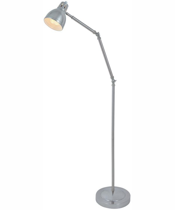 Haley 1-Light Metal Floor Lamp Ps Hot on Sale