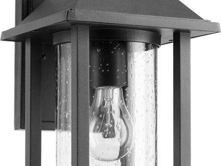 12 H Crusoe 1-light Outdoor Wall Lantern Noir Online