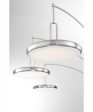 Sailee 3-Light Led 3-Light Arch Lamp Brushed Nickel Online now