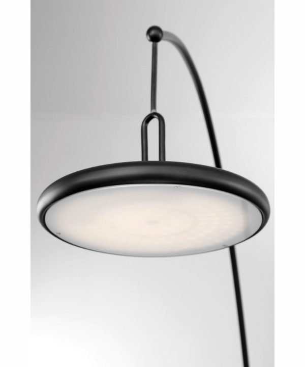 Sailee 1-Light Led Arch Lamp Black on Sale