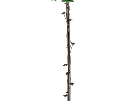 58  High Amber Green 3 Light Floor Lamp on Sale