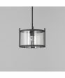 Belfry 1-Light Semi-Flush Pendant Black Online now