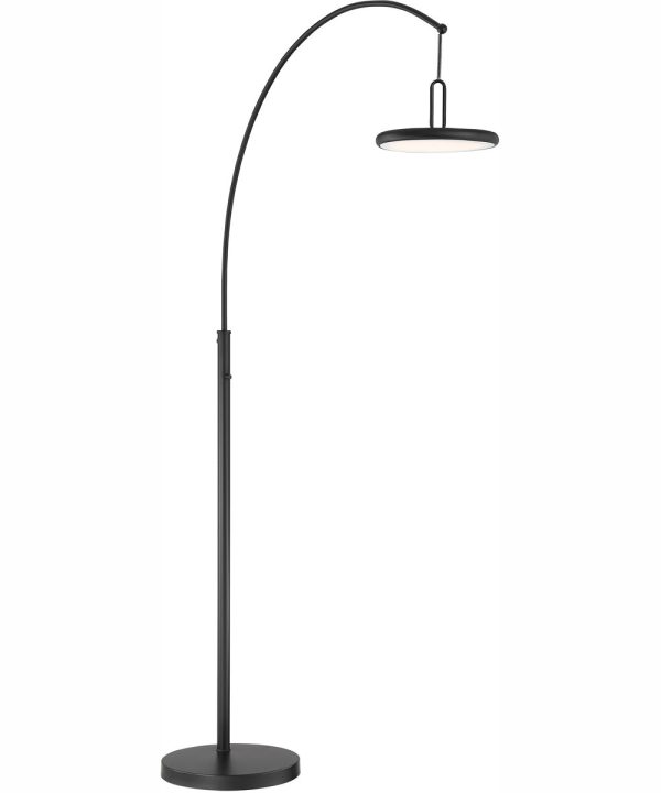 Sailee 1-Light Led Arch Lamp Black on Sale